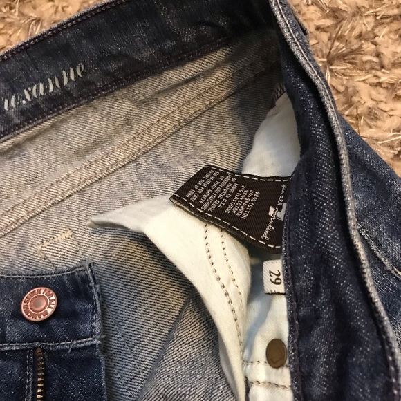 7 for all Mankind Roxanne destroyed denim - Picture 3 of 8